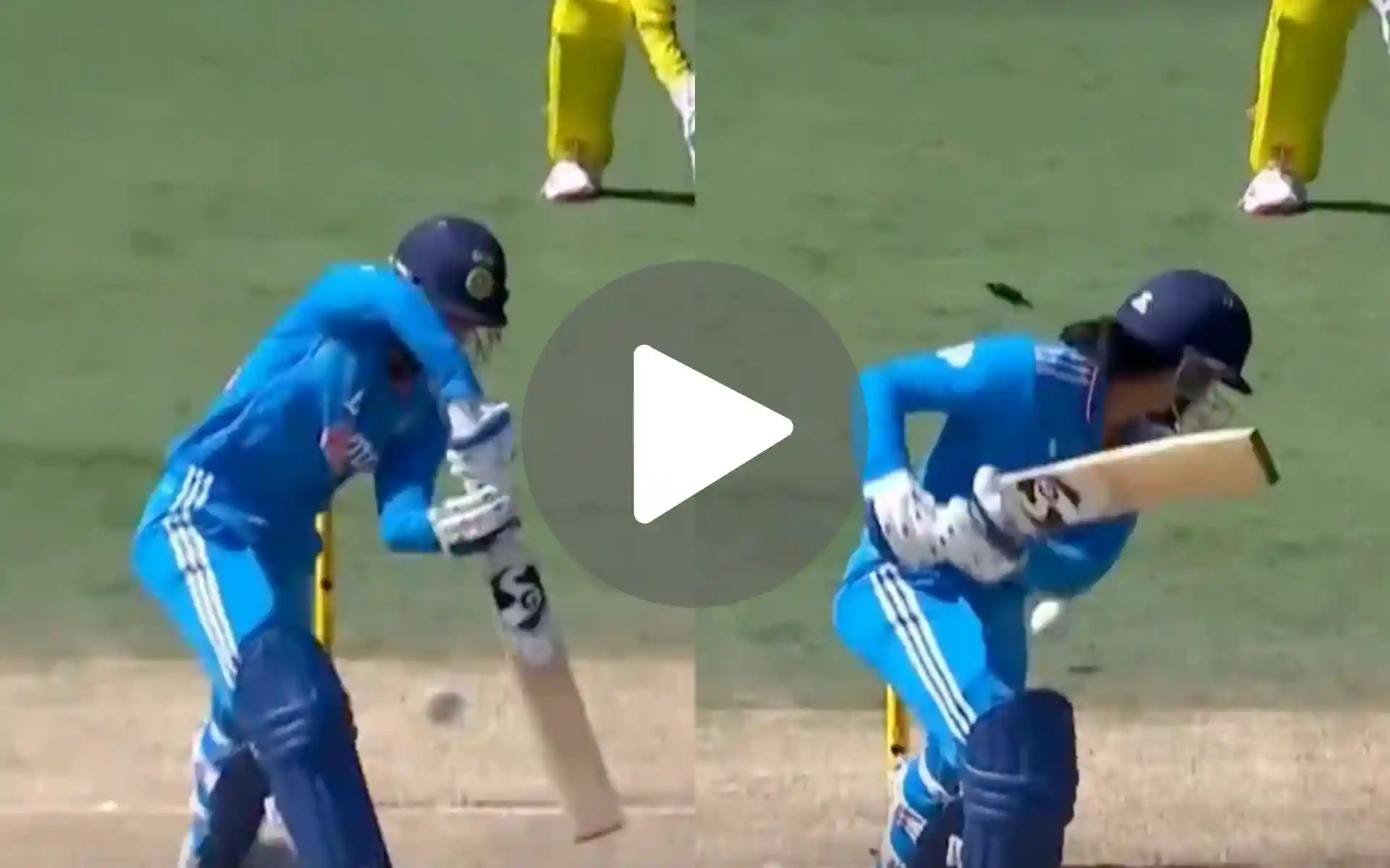 [Watch] Smriti Mandhana Fails Again Under Pressure; Kim Garth Cleans Her Up